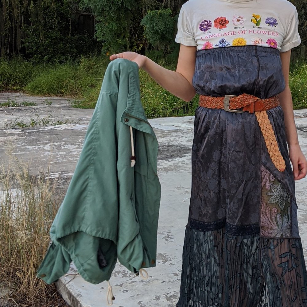 Military Cargo thin breezy jacket